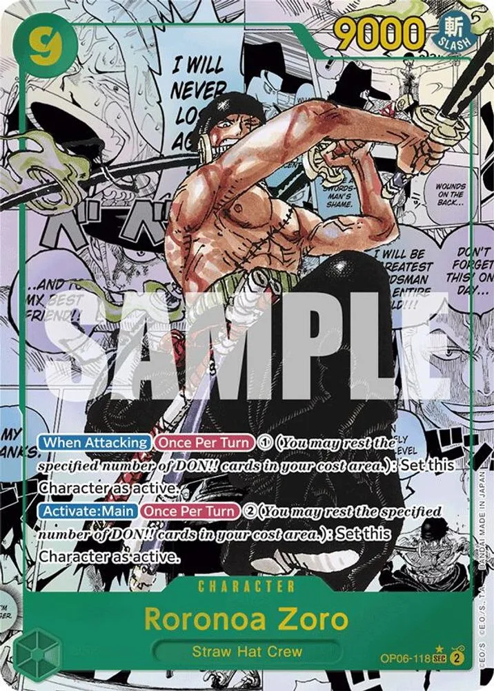 Roronoa Zoro (Manga)
