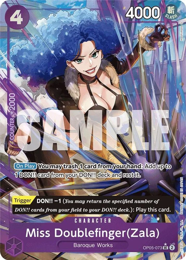 Miss Doublefinger(Zala) (Zala · Full Art)