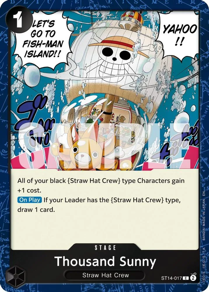 Thousand Sunny (Pirate Foil)
