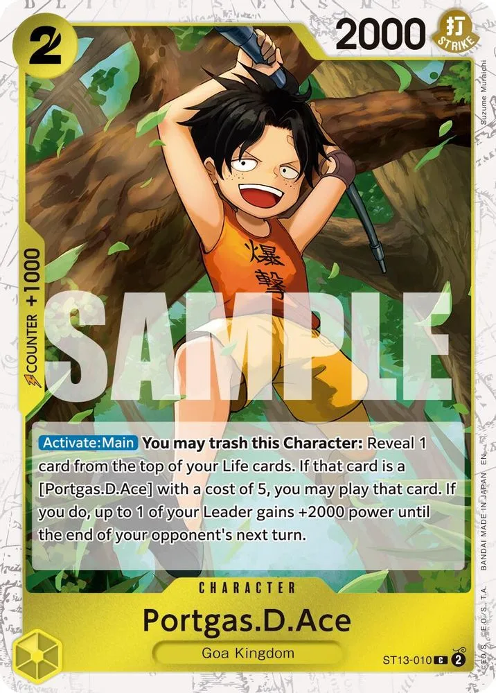 Portgas.D.Ace (Pirate Foil)
