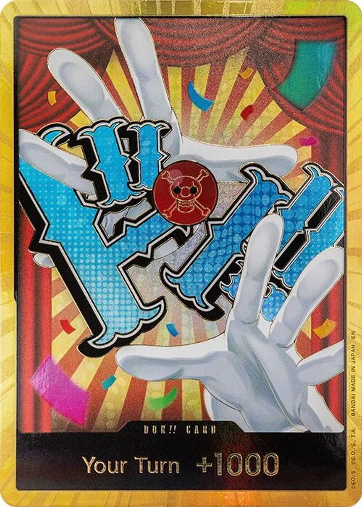 DON!! Card (Buggy) (Gold)