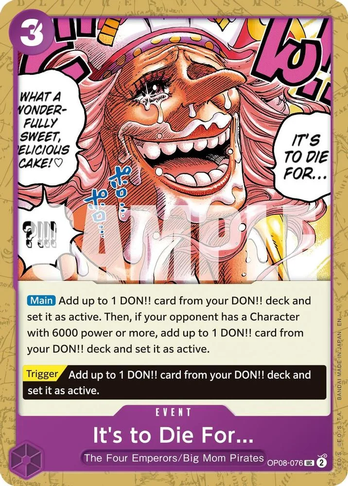 It's to Die For (Reprint)