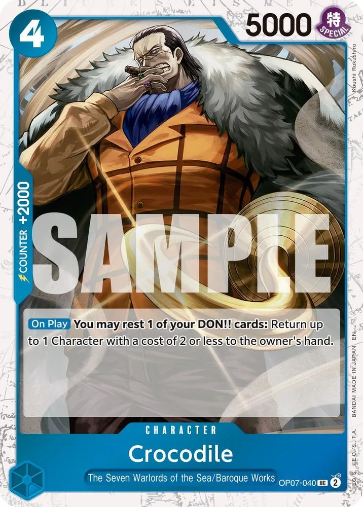 Crocodile (Pirate Foil)