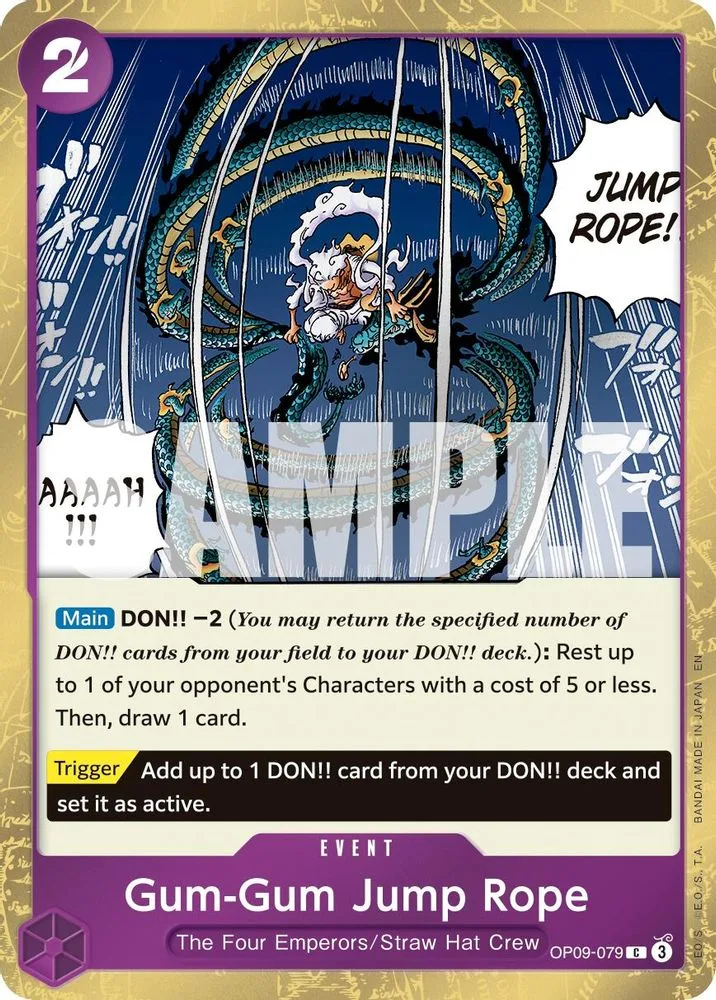 Gum-Gum Jump Rope (Pirate Foil)