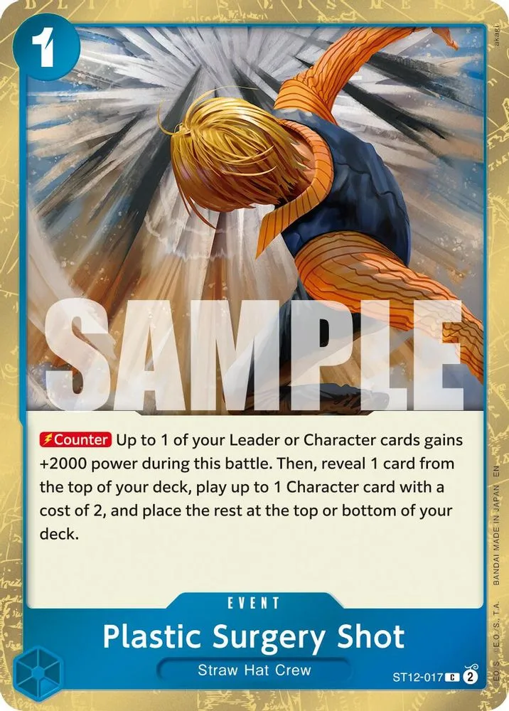 Plastic Surgery Shot (Pirate Foil)