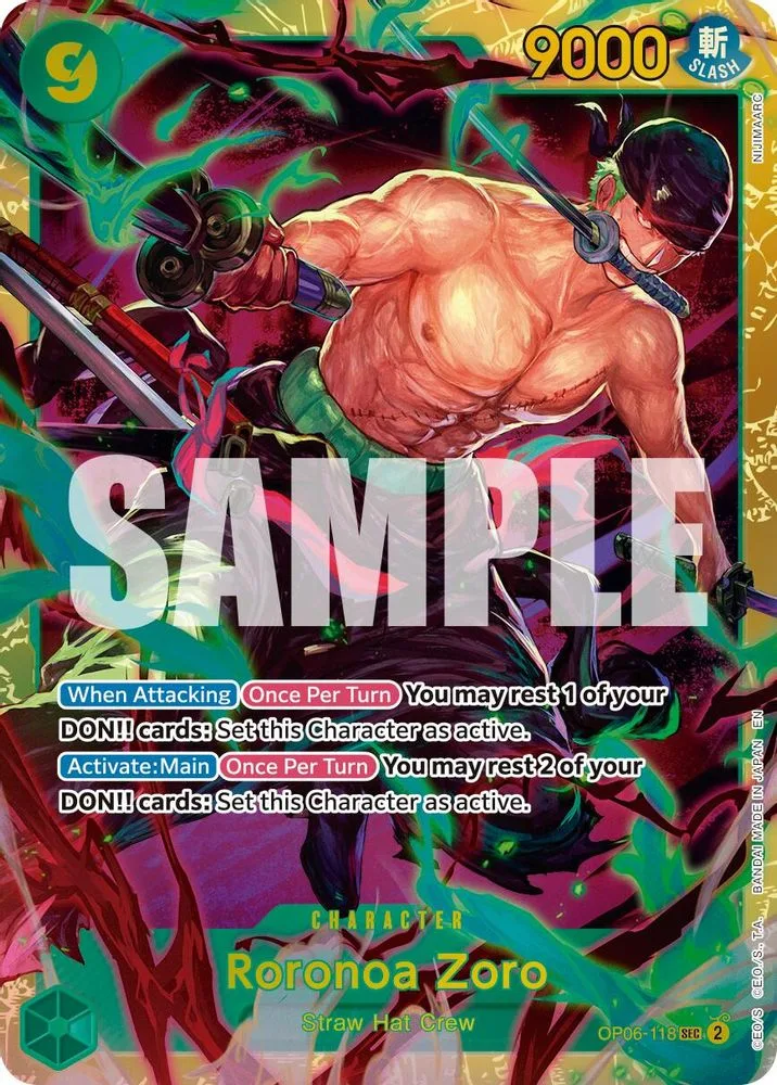 Roronoa Zoro (Reprint)