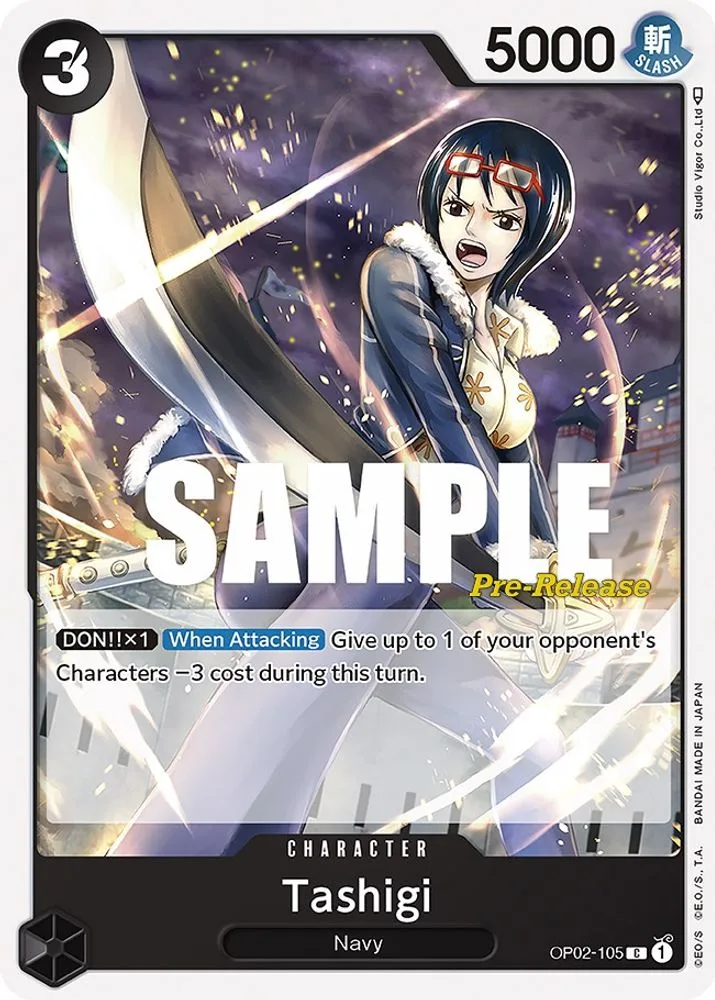 Tashigi (Pre-Release)