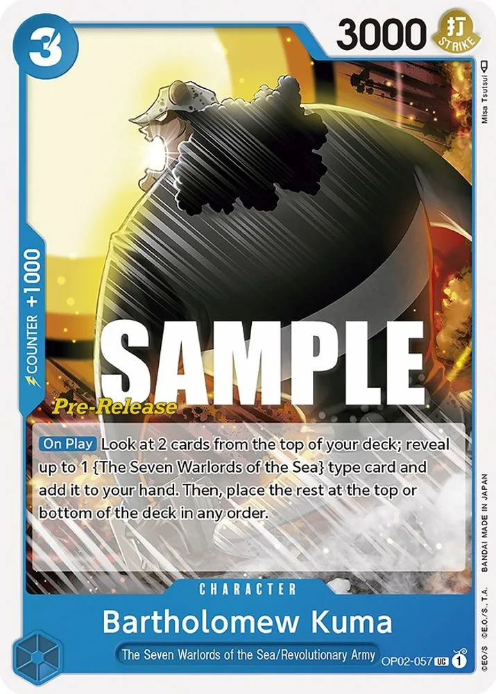 Bartholomew Kuma (Pre-Release)