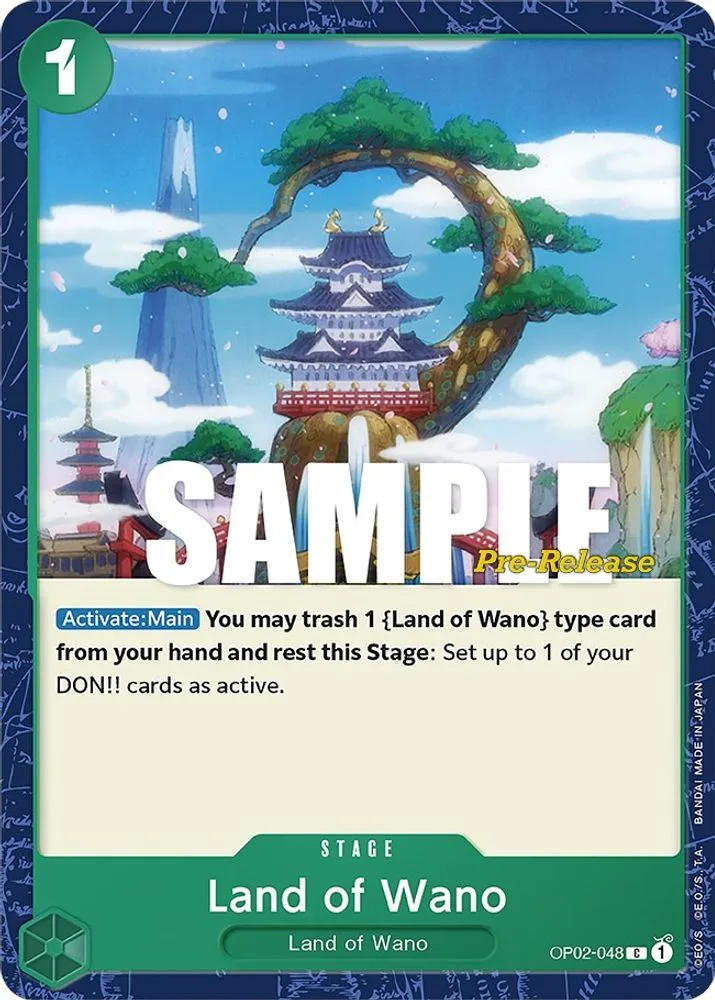 Land of Wano (Pre-Release)