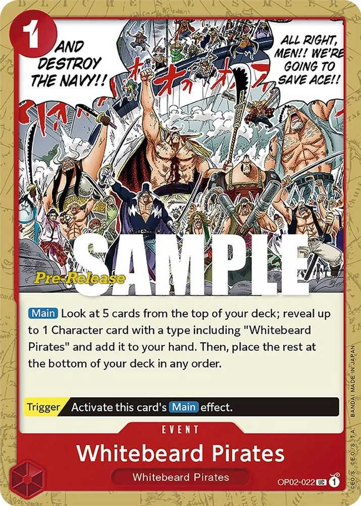 Whitebeard Pirates (Pre-Release)