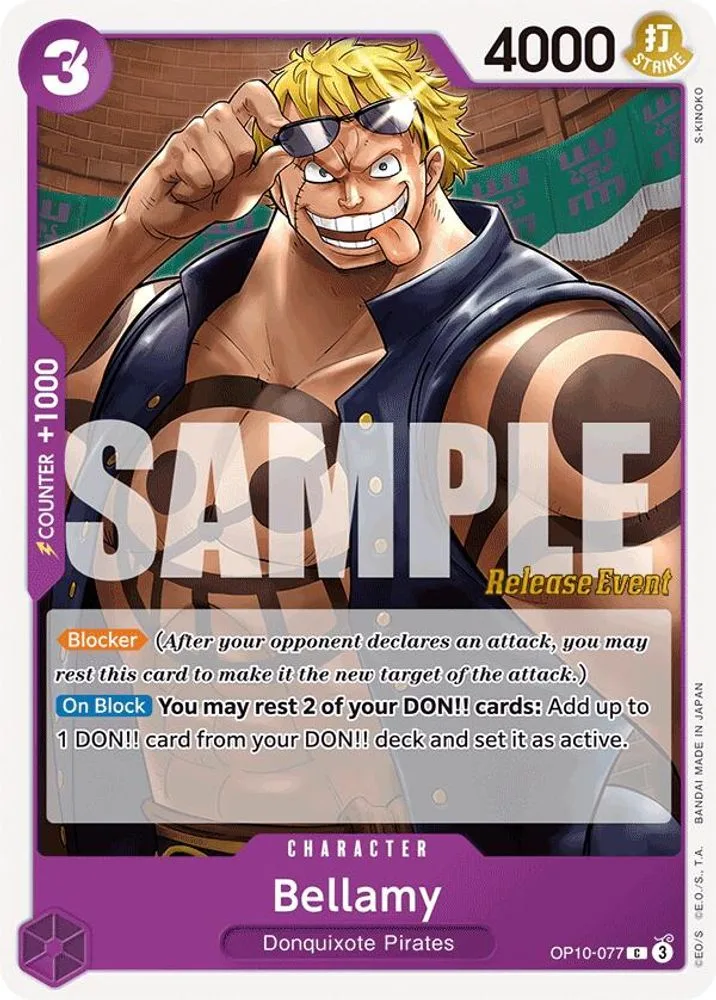Bellamy (Release Event)