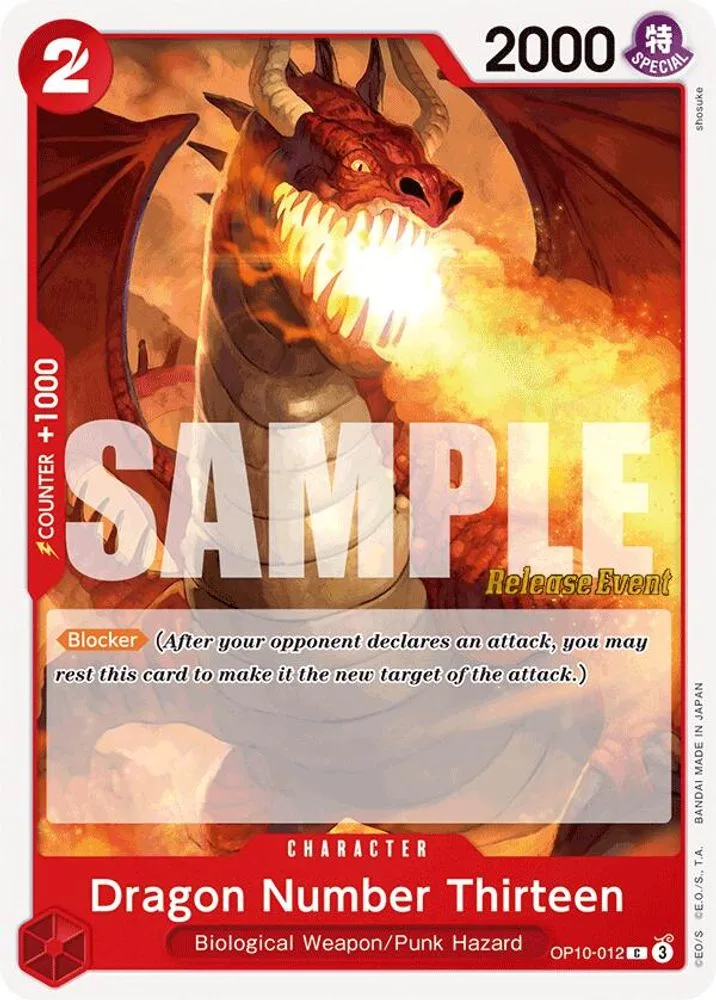 Dragon Number Thirteen (Release Event)