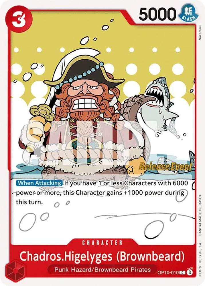 Chadros.Higelyges (Brownbeard) (Release Event)