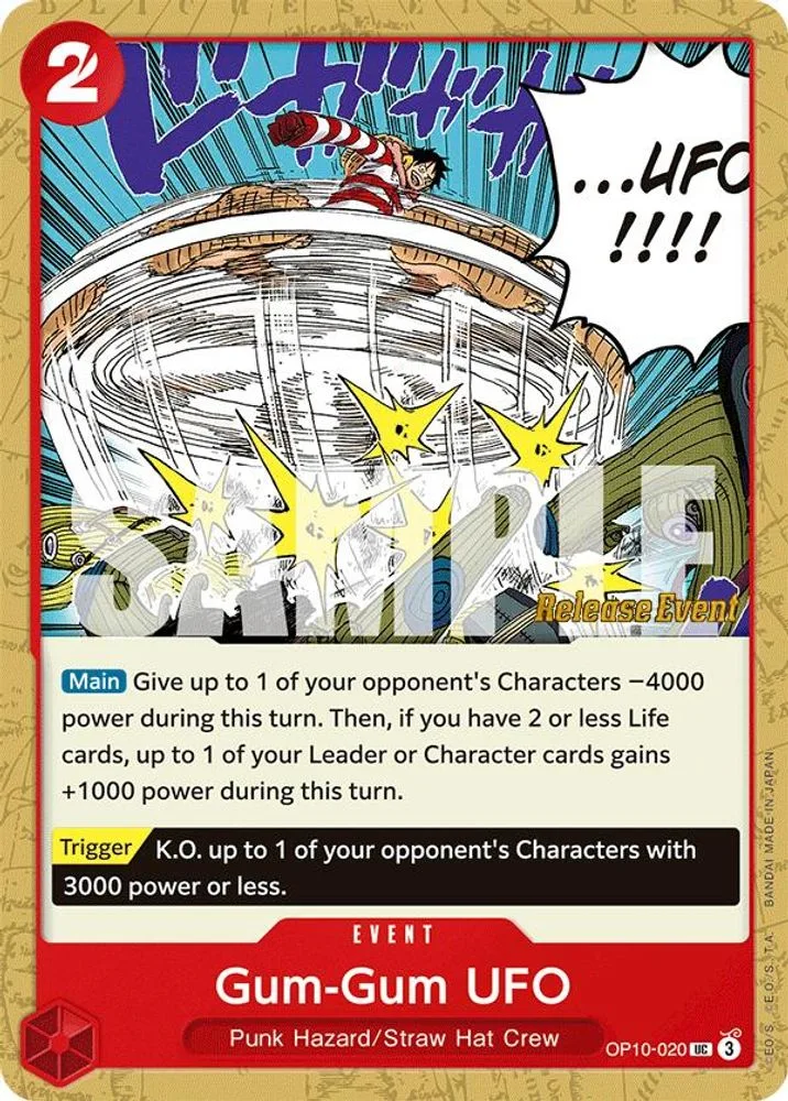Gum-Gum UFO (Release Event)