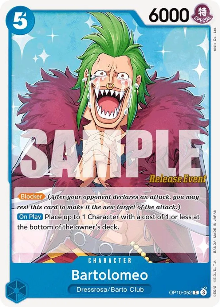 Bartolomeo (Release Event)