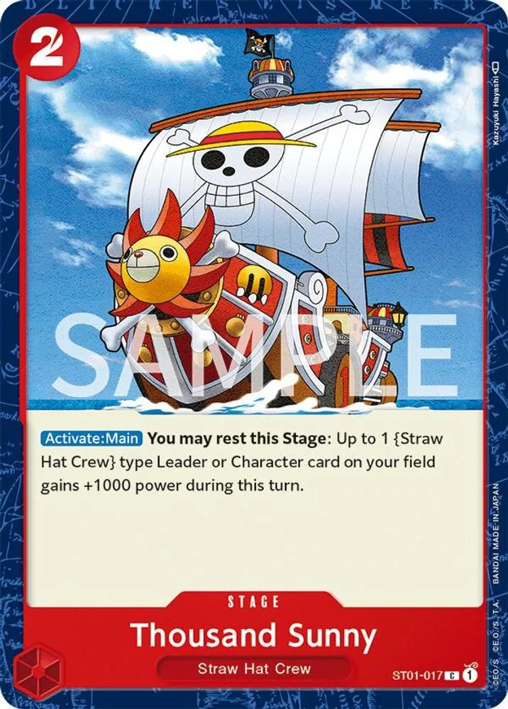 Thousand Sunny (Revision Pack)