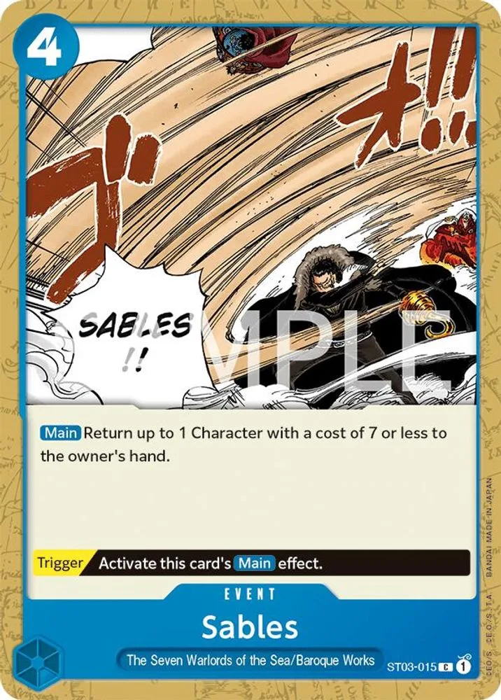 Sables (Revision Pack)