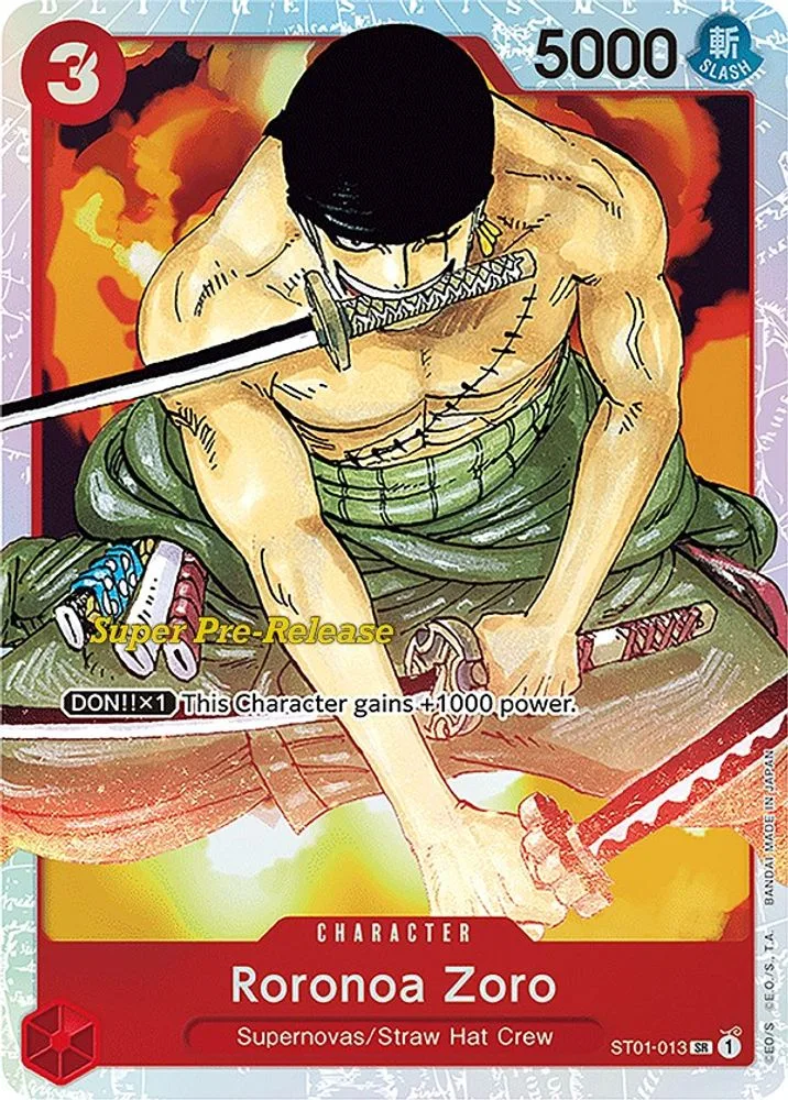 Roronoa Zoro (Super Pre-Release)