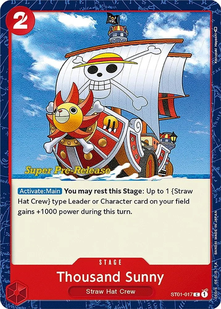 Thousand Sunny (Super Pre-Release)