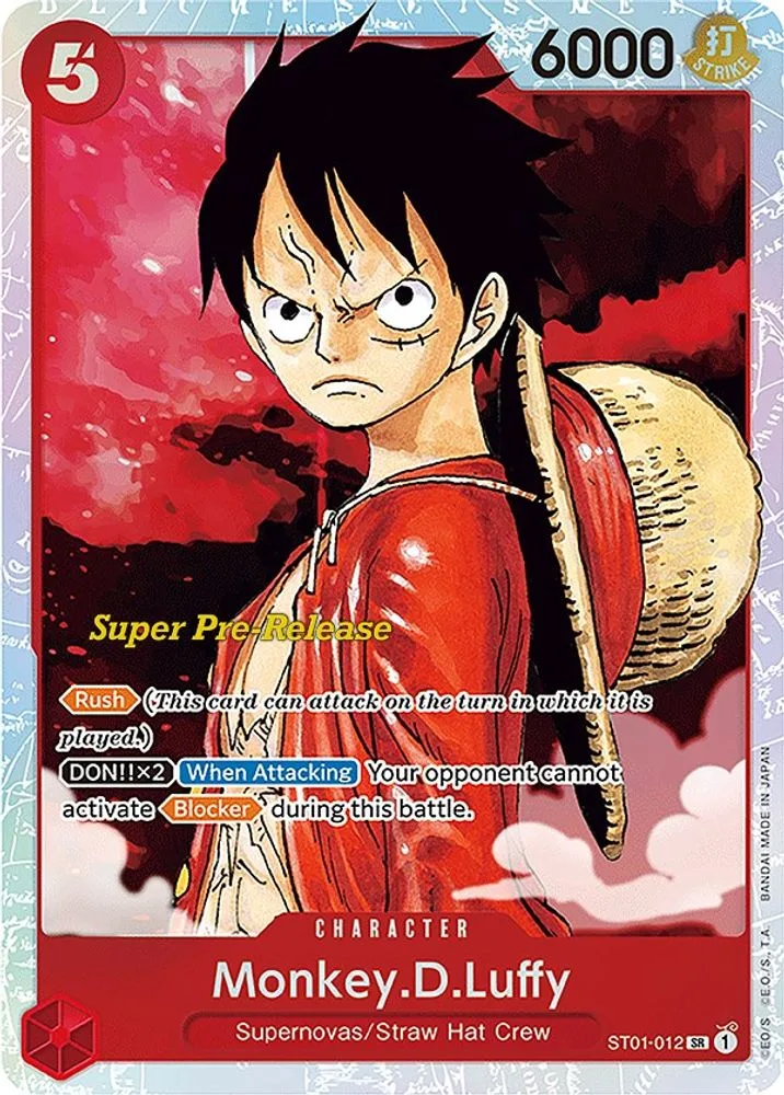 Monkey.D.Luffy (Super Pre-Release)