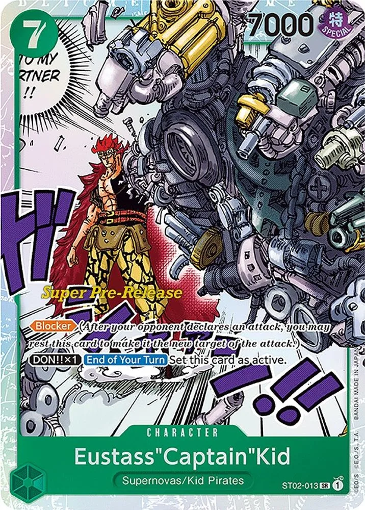 Eustass"Captain"Kid (Super Pre-Release)