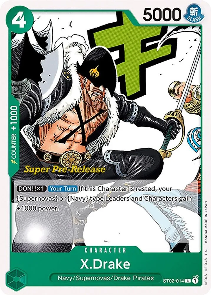 X.Drake (Super Pre-Release)