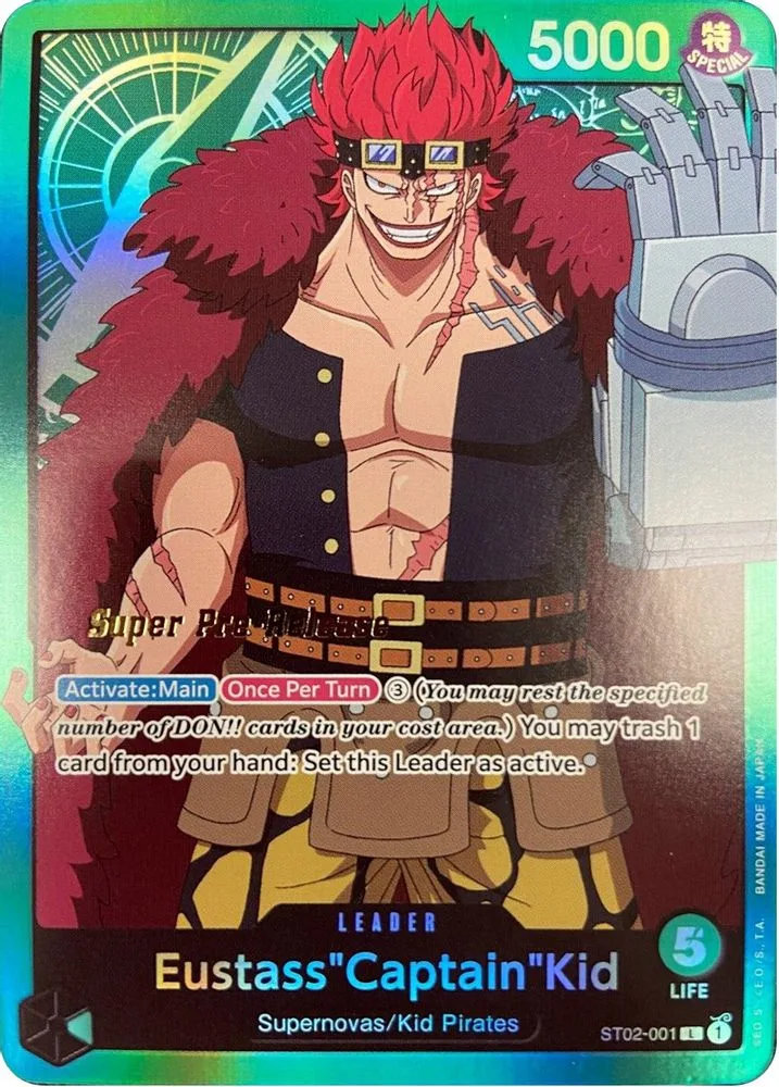 Eustass"Captain"Kid (Super Pre-Release)
