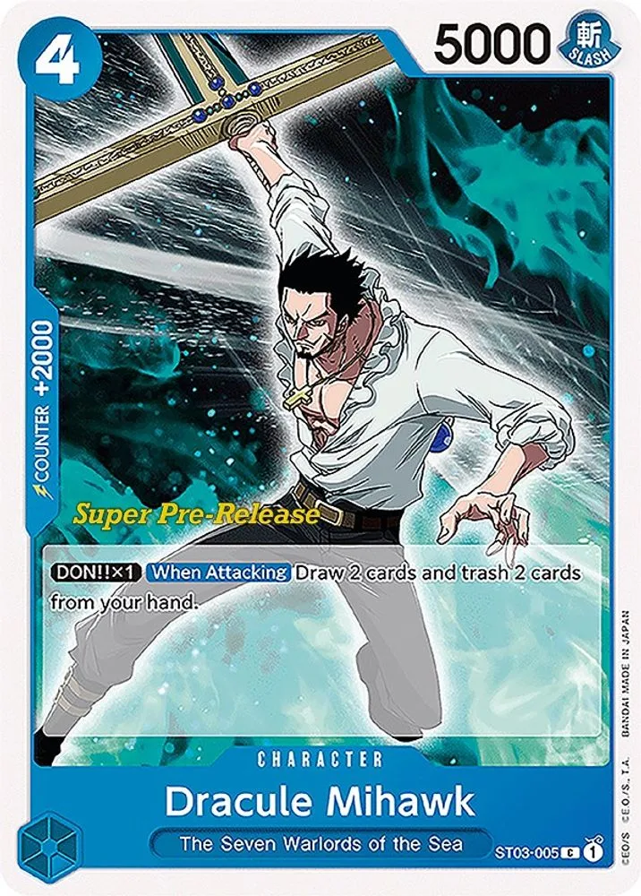 Dracule Mihawk (Super Pre-Release)