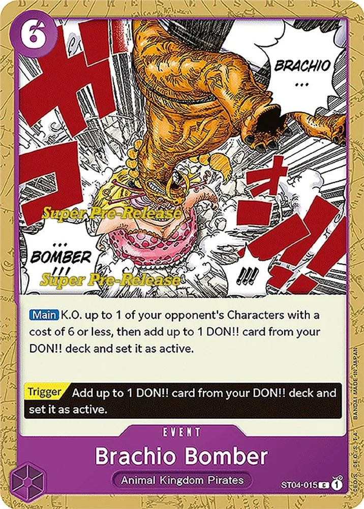 Brachio Bomber (Super Pre-Release)