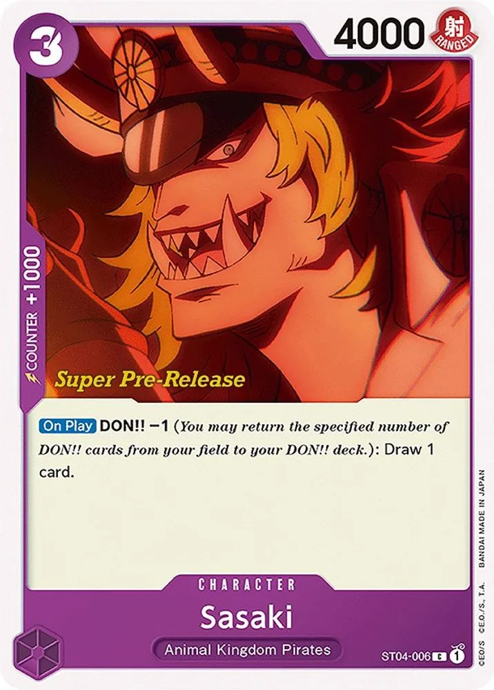 Sasaki (Super Pre-Release)