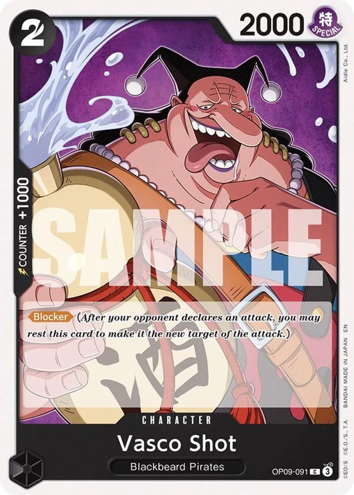 Vasco Shot (Reprint)
