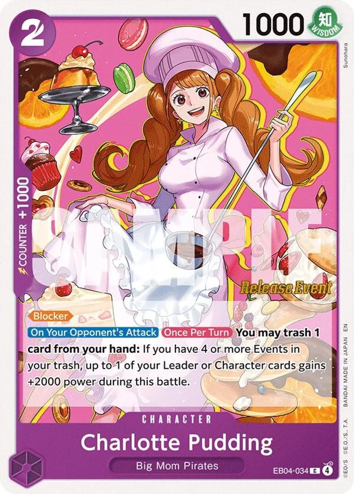Charlotte Pudding (The Azure Sea's Seven Release Event)