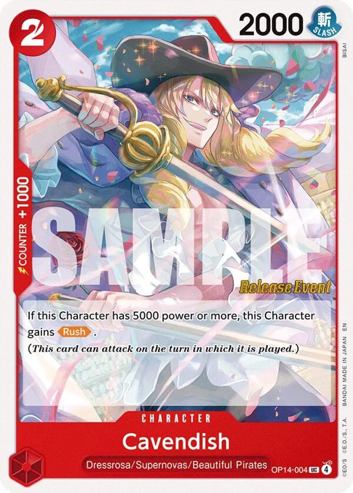 Cavendish (Release Event)
