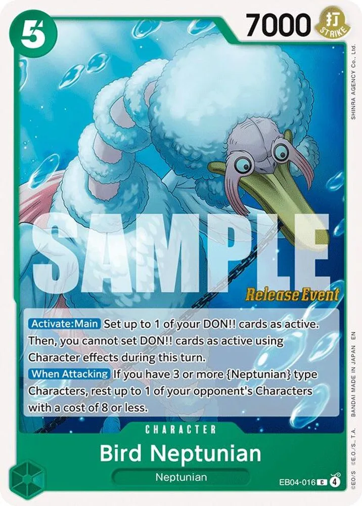 Bird Neptunian (The Azure Sea's Seven Release Event)