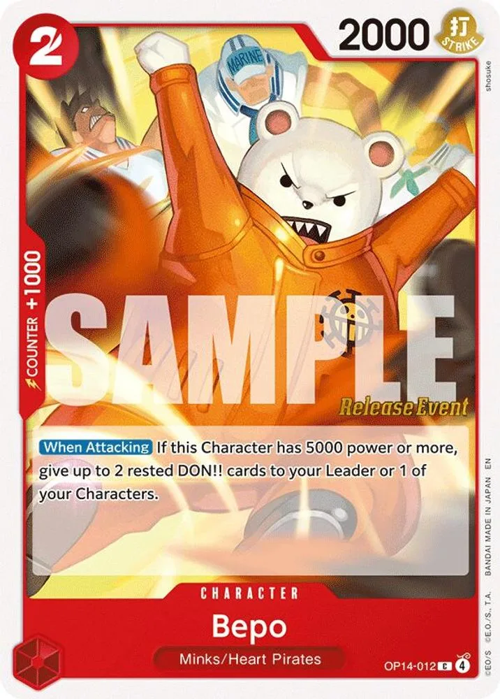 Bepo (Release Event)