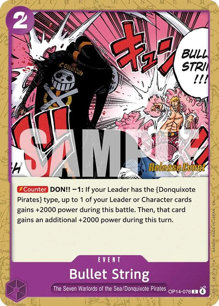 Bullet String (Release Event)