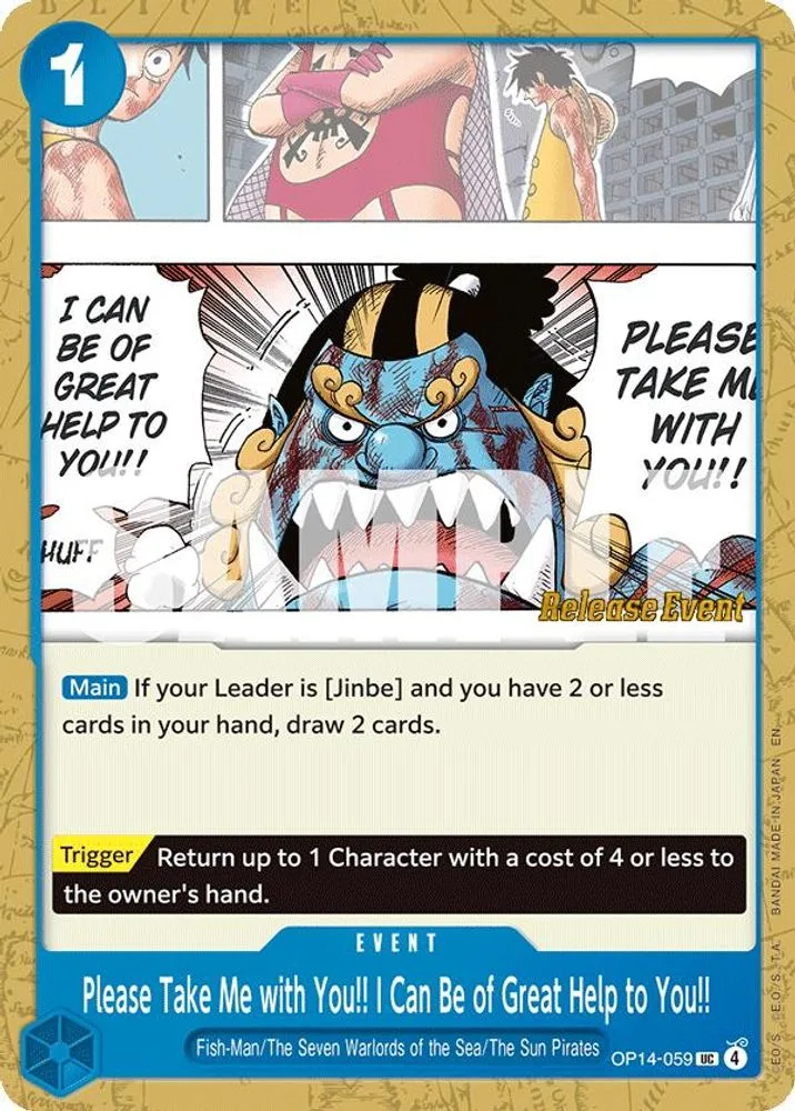 Please Take Me with You!! I Can Be of Great Help to You!! (Release Event)
