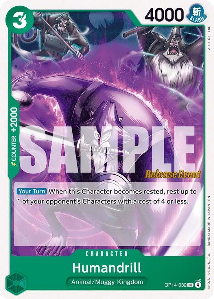 Humandrill (Release Event)