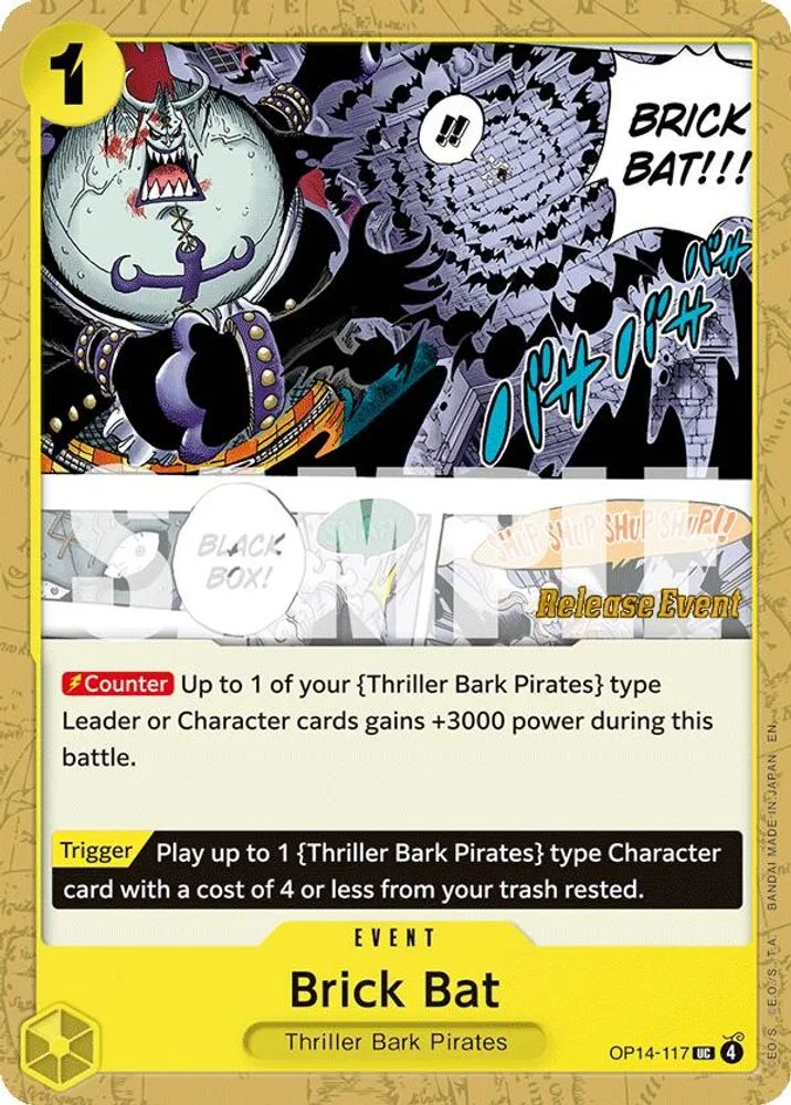 Brick Bat (Release Event)