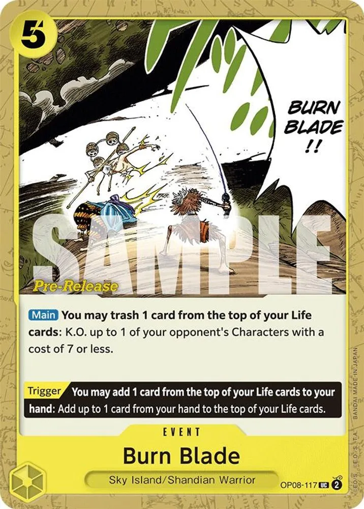 Burn Blade (Pre-Release)