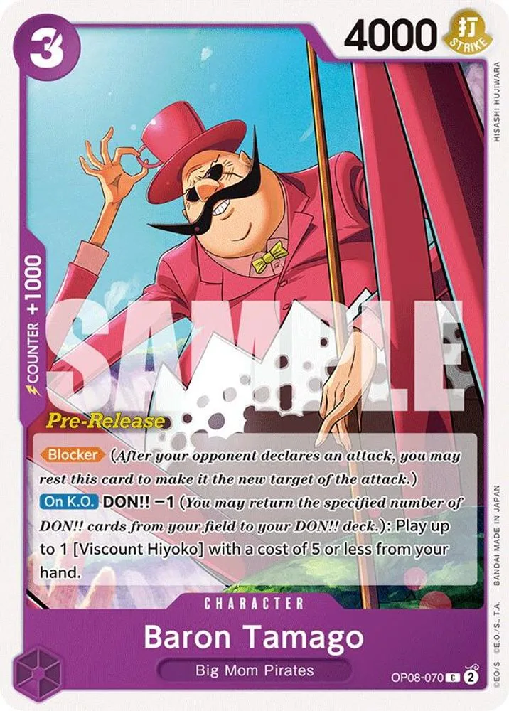 Baron Tamago (Pre-Release)