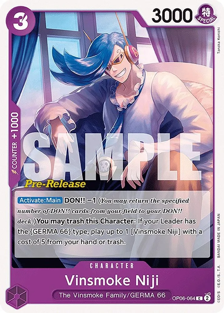 Vinsmoke Niji (Pre-Release)