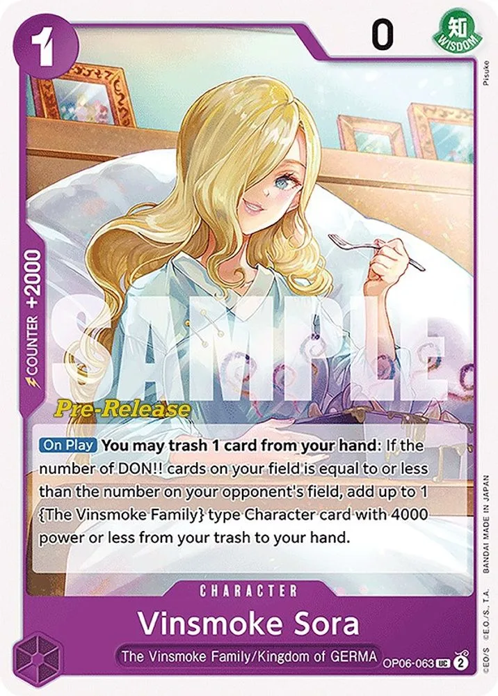 Vinsmoke Sora (Pre-Release)
