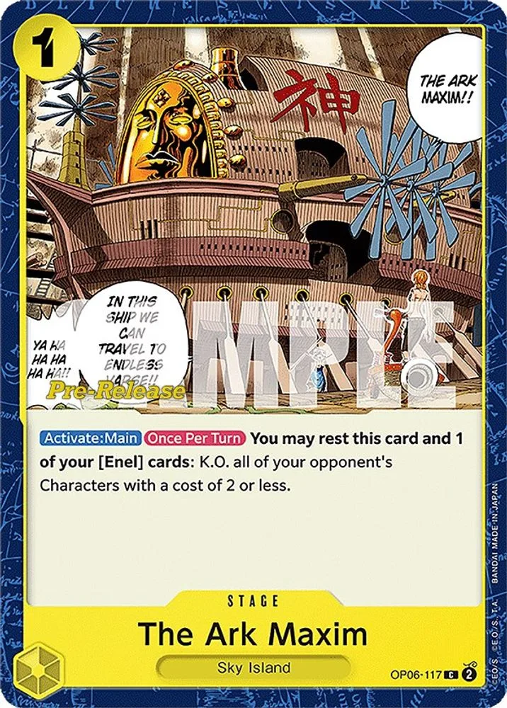 The Ark Maxim (Pre-Release)