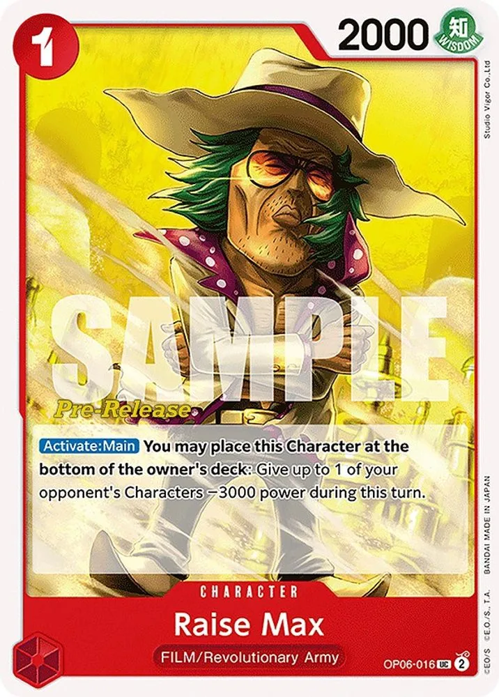 Raise Max (Pre-Release)