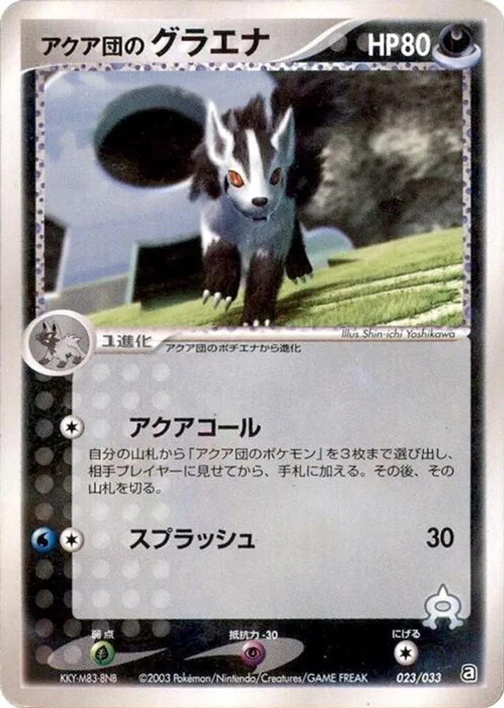 Team Aqua's Mightyena