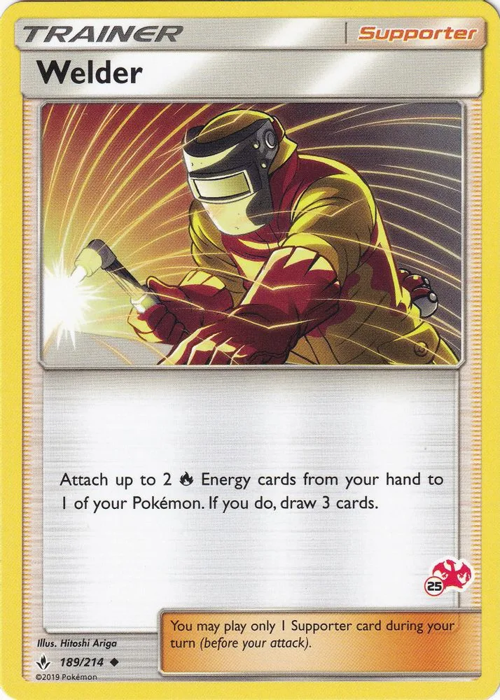 Welder (#25 Charizard Stamped)