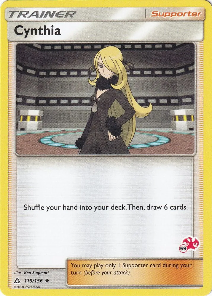 Cynthia (#59 Charizard Stamped)