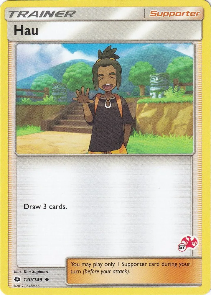 Hau (#57 Charizard Stamped)