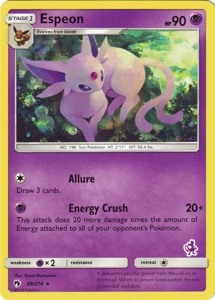 Espeon (Mewtwo Stamped)